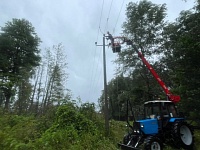Более 250 энергетиков в Брестской области работают на восстановлении электроснабжения, нарушенного непогодой