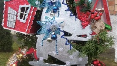 В Лунинце подвели итоги районного конкурса новогодних игрушек