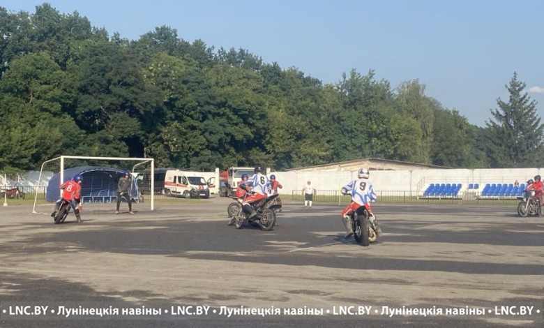 Итоги стартового дня Чемпионата Беларуси по мотоболу в Лунинце
