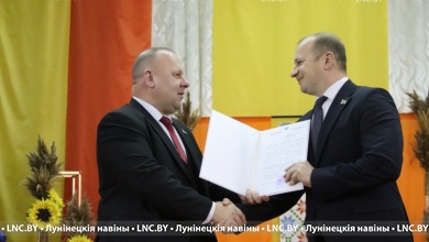 Празднование "Дожинок" и Дня работников сельского хозяйства в Лунинецком районе. Часть 2