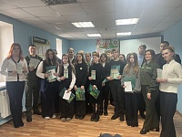 Работники Лунинецкого лесхоза провели профориентационную встречу 