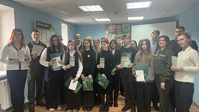 Работники Лунинецкого лесхоза провели профориентационную встречу 