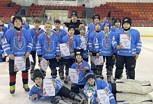 Лунинецкие хоккеисты – призеры областных соревнований «Золотая шайба»