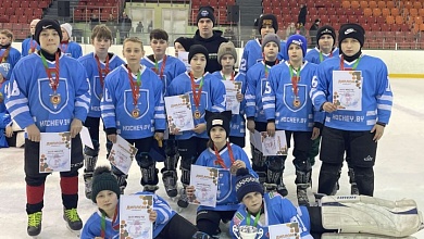 Лунинецкие хоккеисты – призеры областных соревнований «Золотая шайба»