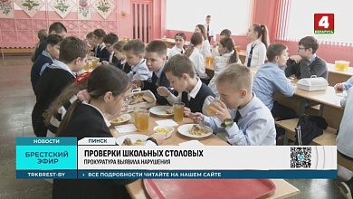 Кражи продуктов питания выявляют в школах Брестской области