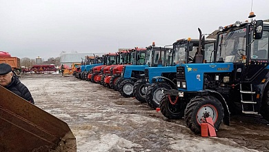 Техосмотр сельхозмашин проходит в Лунинецком районе. График