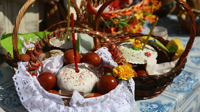 Где и когда можно освятить Пасхальные куличи в Лунинецком районе?