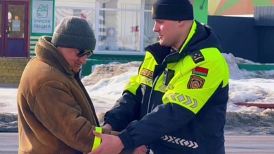 Акцию «Стань заметнее в темноте» провели в Лунинце