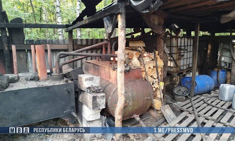 Самогонный мини-завод уничтожен в Брестской области