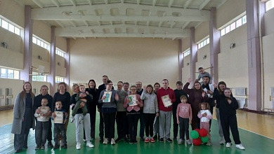 Весело провели время на спортландии в Лунинце