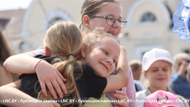 Праздник детства организовали в Лунинце (фоторепортаж)