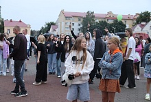 Вечерний концерт на День Независимости Республики Беларусь в Лунинце