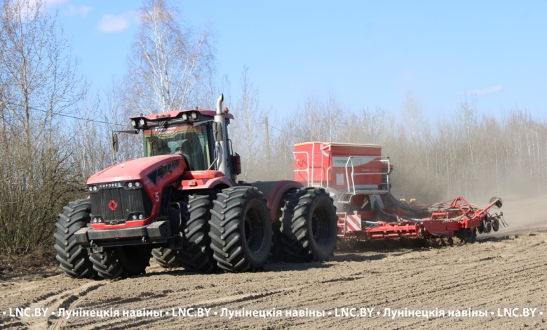Сев ранних яровых на Лунинетчине вступил в активную фазу
