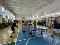 Лунинчане вышли в финал областной спартакиады по настольному теннису  