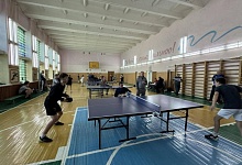 Лунинчане вышли в финал областной спартакиады по настольному теннису  