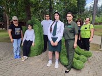 Лунинчанка принимает участие в республиканском лесном конкурсе