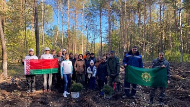 В Лунинецком районе продолжается добровольная акция "Дай лесу новае жыццё!"