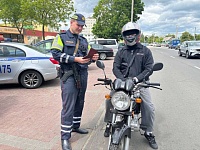ГАИ Лунинец: особый акцент - мотоциклистам