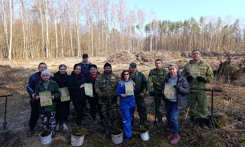 Акция "Лес! Дабро! Парадак!" продолжается в Лунинецком районе