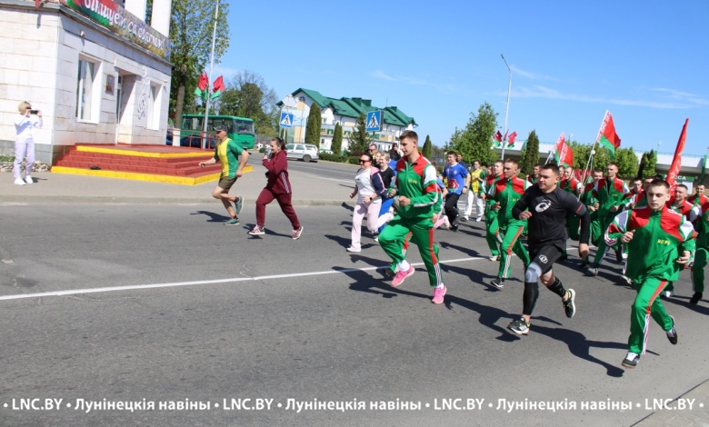 В честь 80-летия Победы! Легкоатлетические забеги состоялись в Лунинце 