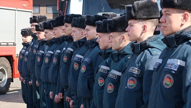 Десант МЧС высадился в Лунинецком районе