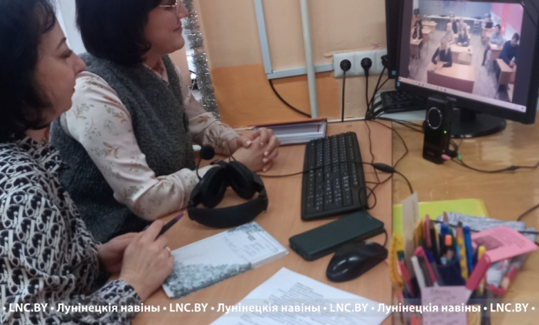 Гимназия Лунинца налаживает сотрудничество со школой в России