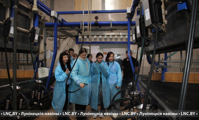 Школьники из Микашевичей побывали на молочно-товарной ферме