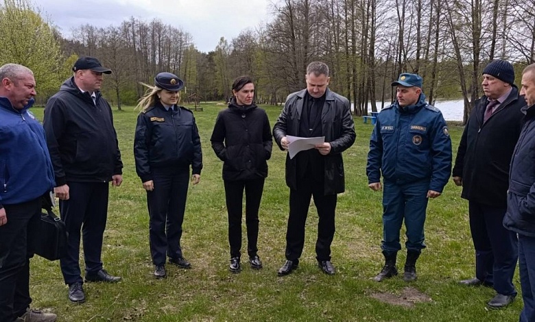 Готовность мест отдыха проверили в Лунинецком районе