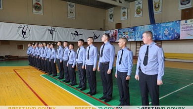 Лучший оперативник подразделений уголовного розыска Брестчины работает в Лунинце