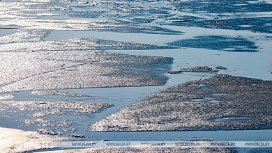 Появление первого льда возможно на малых реках Беларуси 