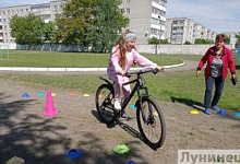 Учащиеся СШ №2 г. Микашевичи приняли участие первенстве по фигурному вождению велосипеда