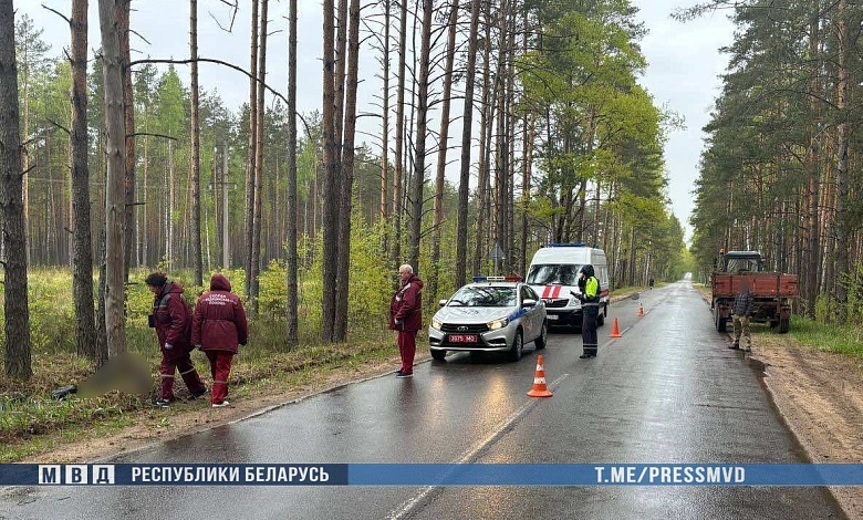 Юноши на мотоцикле погибли в ДТП в Минской области 