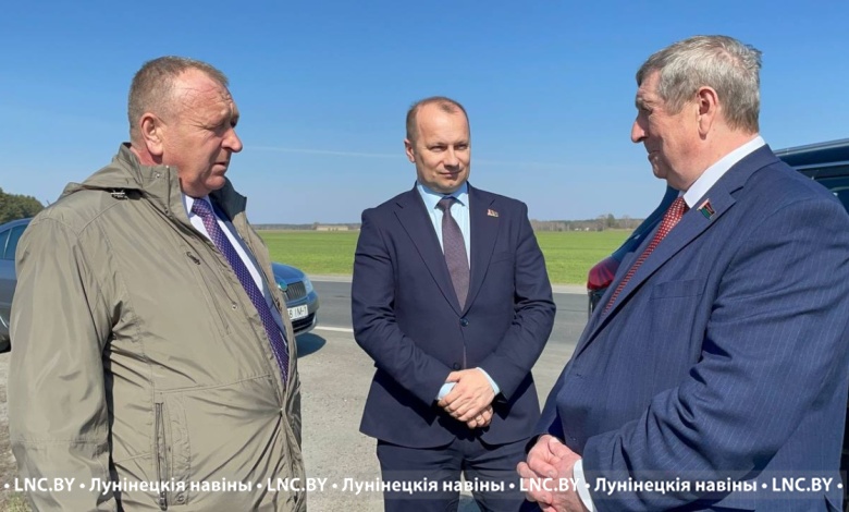 Михаил Русый в рамках рабочей поездки посетил Лунинецкий район
