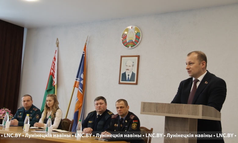 Руководитель Лунинецкого района встретился с коллективом Лунинецкой дистанции пути