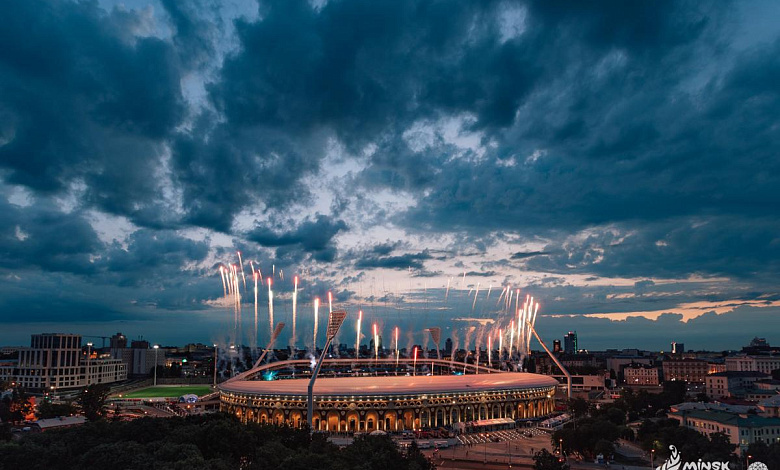 В Минске состоялась церемония открытия II Европейских игр