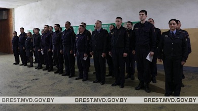 Участковый инспектор ИДН из Лунинца стал одним из лучших на Брестчине