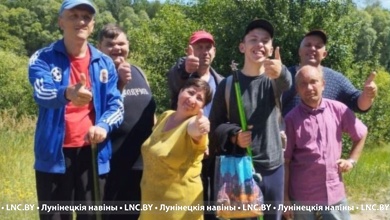 В Лунинецком районе организовали необычную рыбалку