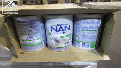 Партию детского питания на 2 млн. рублей без декларирования пытались ввести в Беларусь