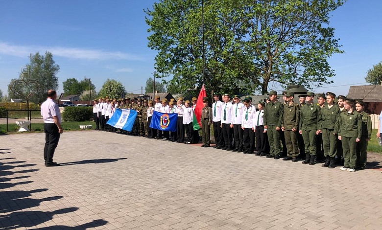 Районный этап военно-патриотической игры «Орленок» состоялся на Лунинетчине