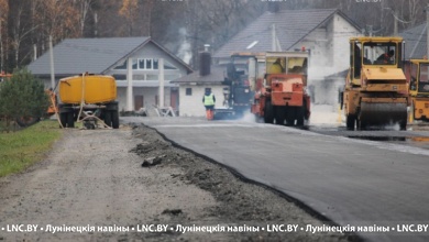 В Микашевичах продолжается благоустройство города 