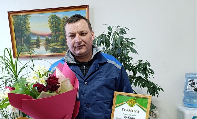 Юбиляра поздравили в Лунинецком лесхозе