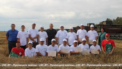 Коллектив СУП “Межлесское” завершает зерноуборочную кампанию