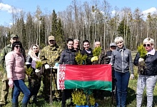 Новые леса! Акция "Лес! Дабро! Парадак!" продолжается в Лунинецком районе 