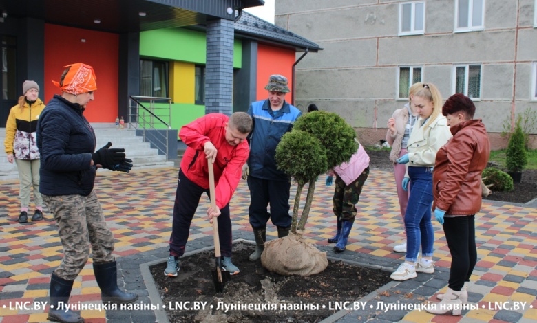 В Лунинецком районе продолжается марафон чистоты