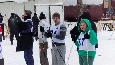 Спасатели Лунинецкого РОЧС встали на лыжи