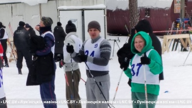 Спасатели Лунинецкого РОЧС встали на лыжи