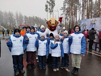 Лунинчане выступают на областном этапе соревнований «Снежный снайпер»