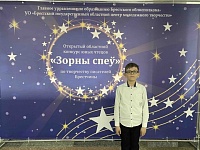 Гран-при областного конкурса у юного таланта из Лунинецкого района