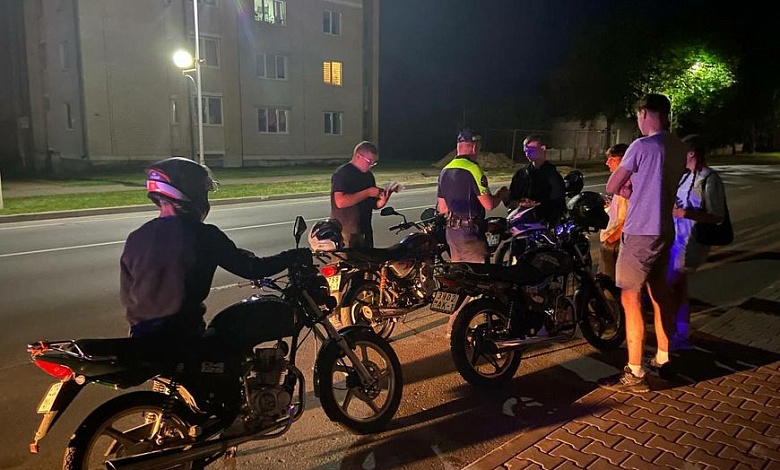 На дорогах Брестской области изымают мотоциклы