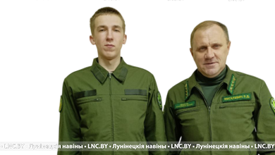 Отслужил и вернулся в Лунинецкий лесхоз